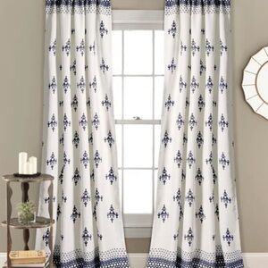 Curtains Back Vahit Geometric Room Darkening
Rod Pocket Curtain Panels